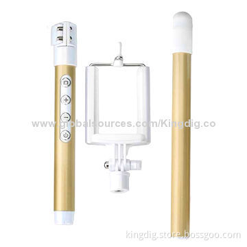 Extender Handheld Monopod, Auto Shutter Button and Zoom In/Out Buttons, for Mobile Phone